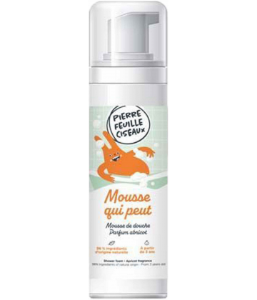 Pierre Feuille Ciseaux Mousse de Douche Parfum Abricot 150 ml