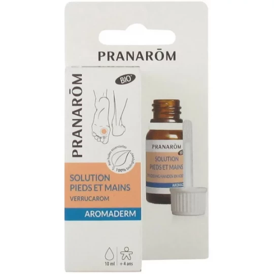 Pranarôm Aromaderm Solution Pieds et Mains 10 ml