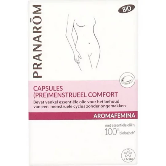 Pranarôm Aromafemina Capsules Confort (Pré)Menstruel Bio Capsules x 30