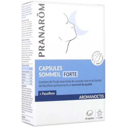 Pranarôm Aromanoctis Capsules Sommeil Forte Capsules x 30