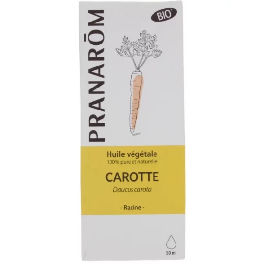 Pranarôm Huile de Macération Carotte Bio 50 ml