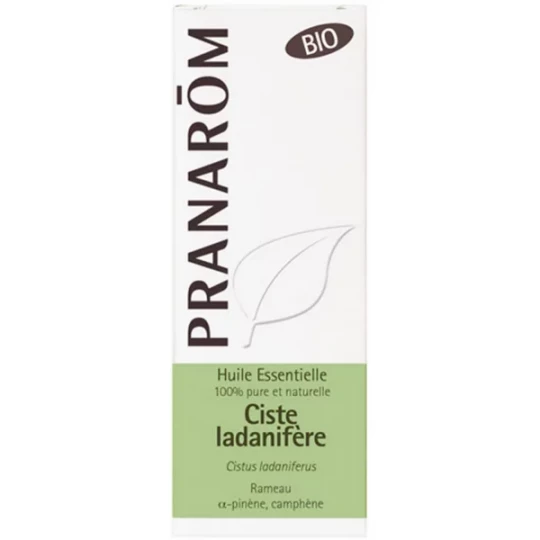 Pranarôm Huile Essentielle Ciste Ladanifère (Cistus ladaniferus) Bio 5 ml