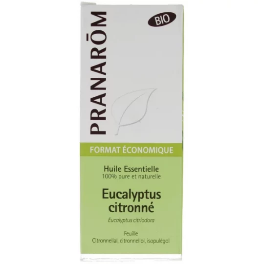 Pranarôm Huile Essentielle Eucalyptus Citronné (Eucalyptus citriodora) Bio 30 ml