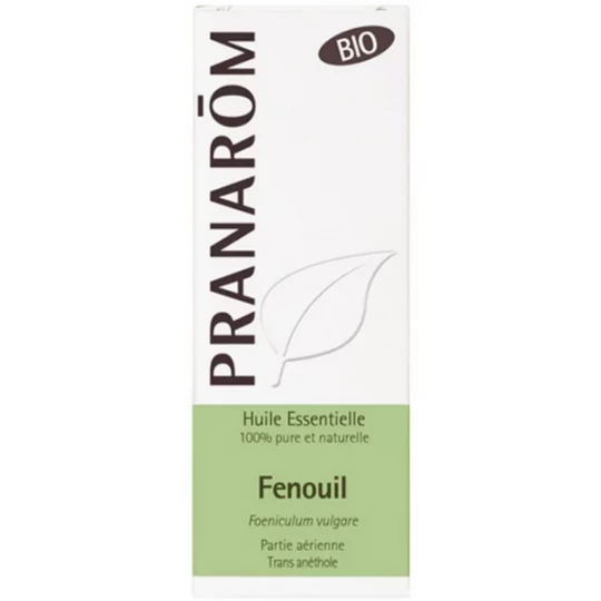 Pranarôm Huile Essentielle Fenouil (Foeniculum vulgare) Bio 10 ml