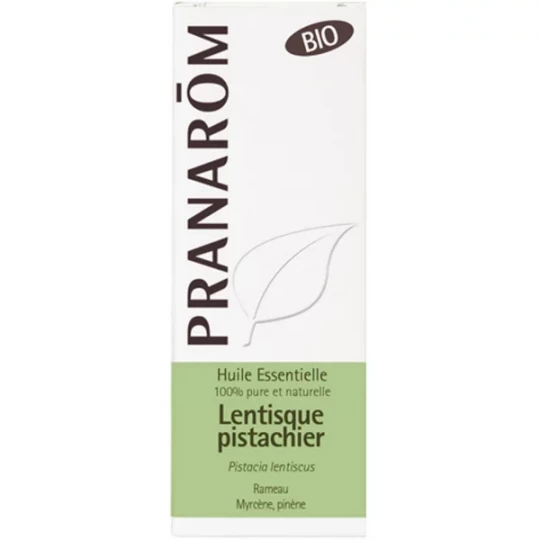 Pranarôm Huile Essentielle Lentisque Pistachier (Pistacia lentiscus) Bio 5 ml