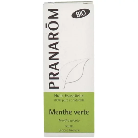 Pranarôm Huile Essentielle Menthe Verte (Mentha Spicata) Bio 10 ml