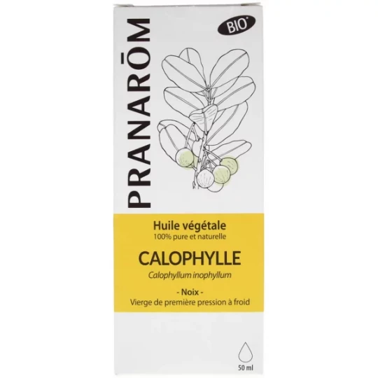 Pranarôm Huile Végétale Calophylle Bio 50 ml