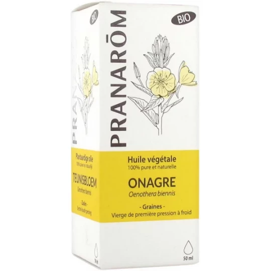 Pranarôm Huile Végétale Onagre Bio 50 ml