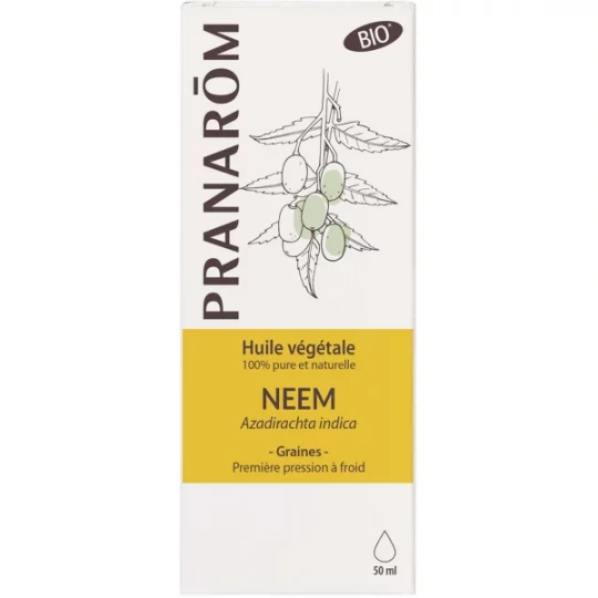 Pranarôm Huile Végétales Neem Bio 50 ml