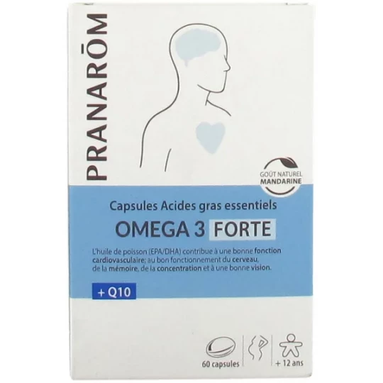 Pranarôm Oméga 3 Forte Capsules x 60