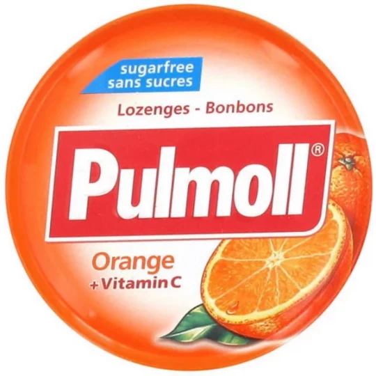 Pulmoll Bonbons Orange Sans Sucres 45 g