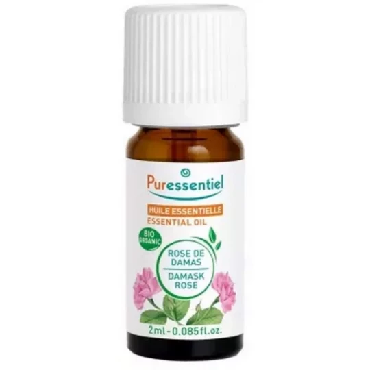Puressentiel Huile Essentielle Rose de Damas (Rosa x damascena) Bio 2 ml