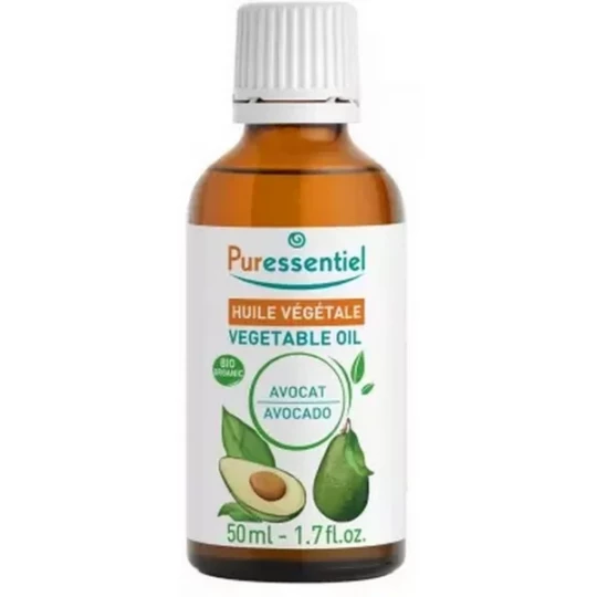 Puressentiel Huile Végétale Avocat (Persea americana) Bio 50 ml