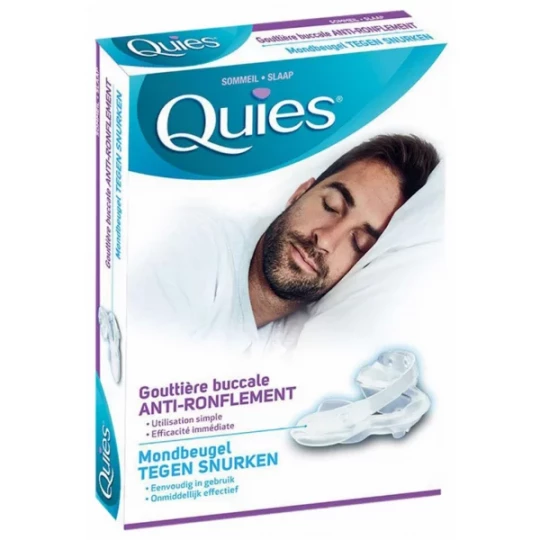 Quies Anti-Ronflements Gouttière Buccale