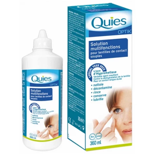Quies Optik Solution Multifonctions 360 ml