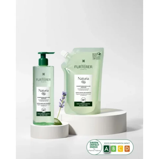 René Furterer Naturia Shampoing Micellaire Douceur Bio 50 ml - image 3