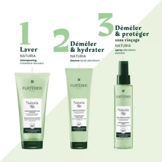 René Furterer Naturia Shampoing Micellaire Douceur Bio 50 ml - image 4