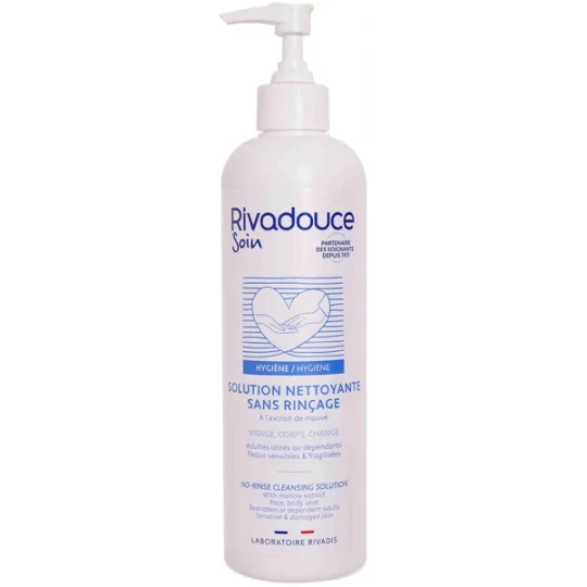 Rivadouce Soins Hygiène Solution Nettoyante Sans Rinçage 500 ml