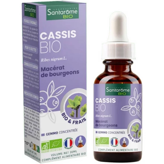 Santarome Bio Cassis 30 ml