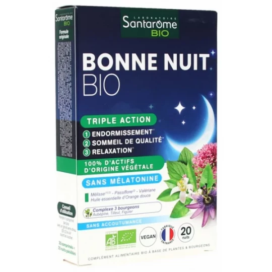 Santarome Bonne Nuit Bio Comprimés x 20