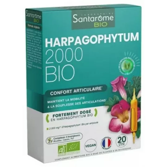 Santarome Harpagophytum Bio 2000 Ampoules x 20