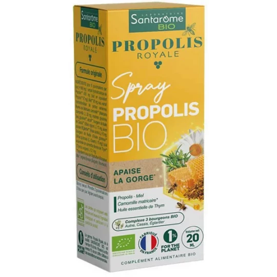 Santarome Propolis Royale Spray Propolis Bio 20 ml