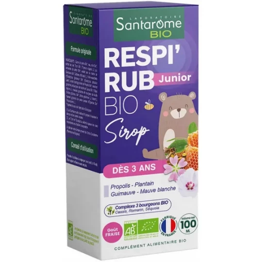 Santarome Respi Rub Sirop Junior Bio 100 ml
