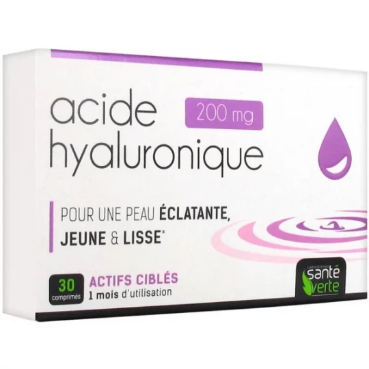 Santé Verte Acide Hyaluronique 200 mg Comprimés x 30