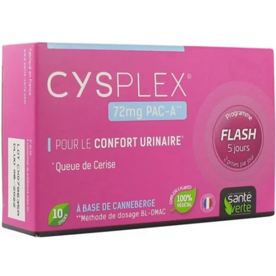 Santé Verte Cysplex Sticks x 10