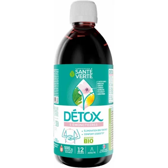 Santé Verte Detox Bio 500 ml