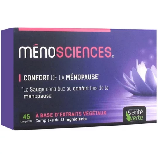 Santé Verte Ménosciences Comprimés x 45