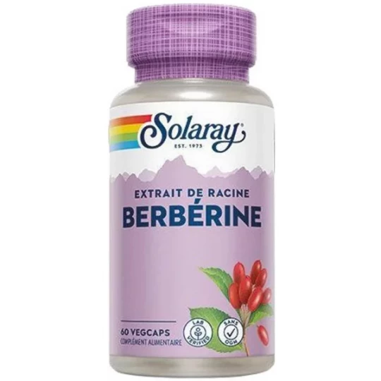 Solaray Berbérine Capsules Végétales x 60