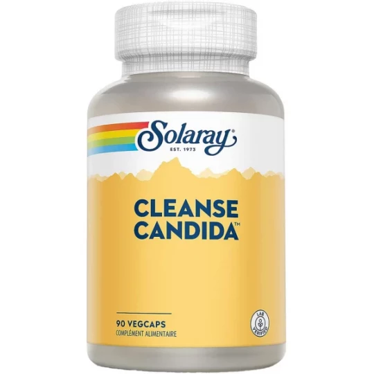 Solaray Cleanse Candida Capsules Végétales x 90