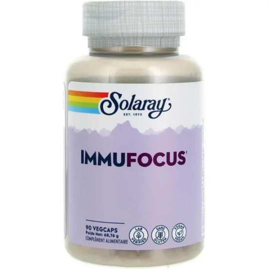 Solaray Immufocus Capsules Végétales x 90