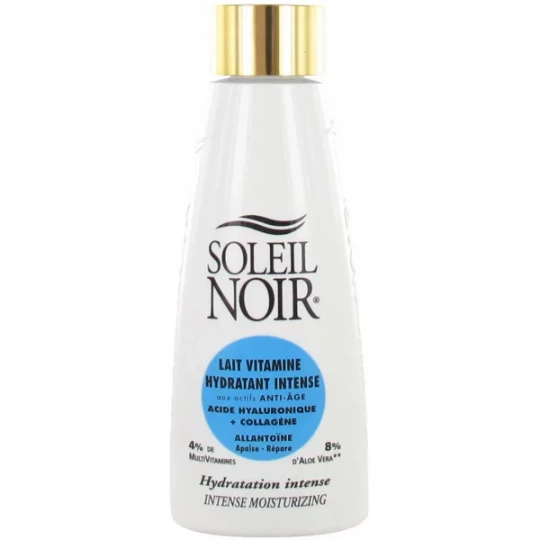 Soleil Noir Lait Vitamine Hydratant Intense 150 ml