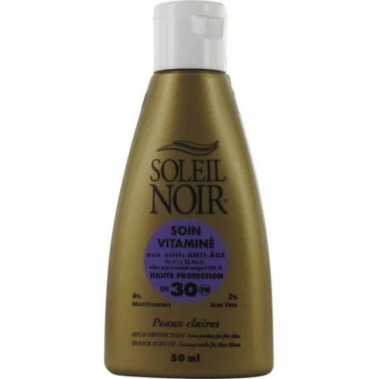Soleil Noir Soin Vitaminé SPF30 50 ml