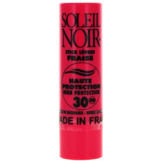 Soleil Noir Stick Lèvres Fraise SPF30 4 g
