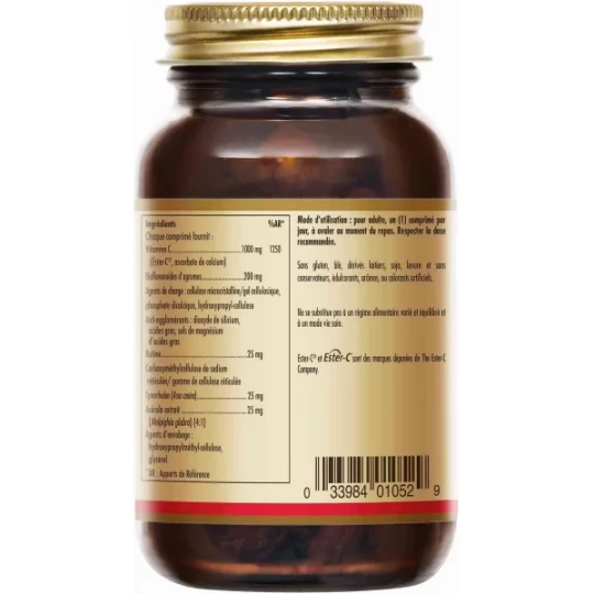 Solgar Ester-C Plus Vitamine C 1000 mg Comprimés x 90 - image 2