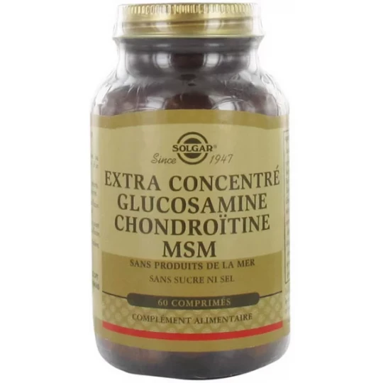 Solgar Extra Concentré Glucosamine Chondroïtine MSM Comprimés x 60 - image 5