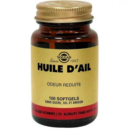 Solgar Huile d'Ail Softgels x 100 - image 3
