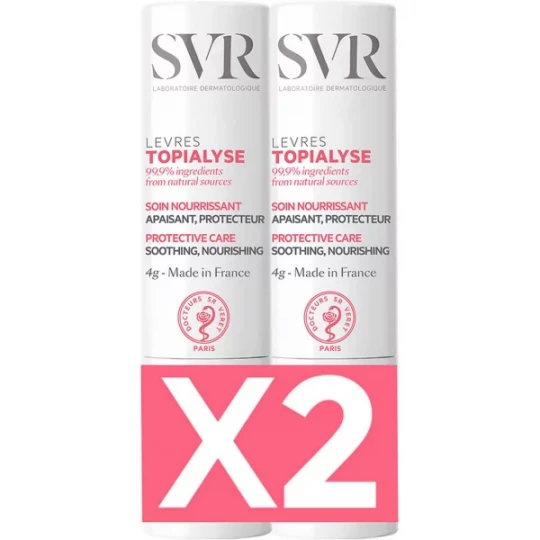 SVR Topialyse Lèvres 4 g x 2