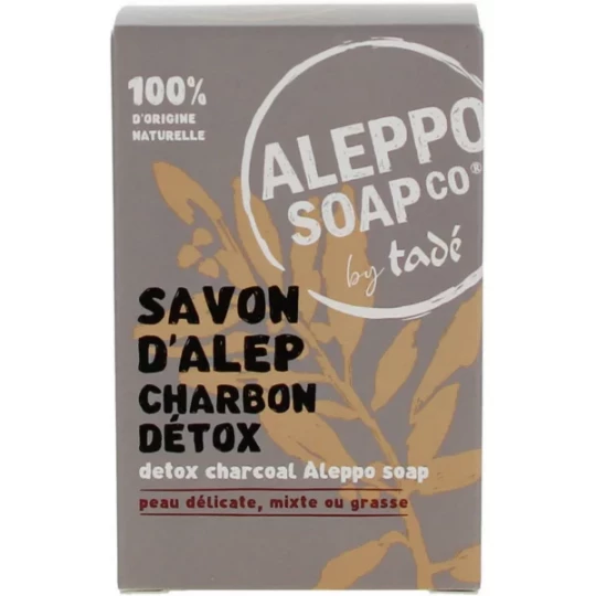 Tadé Savon d'Alep Charbon Détox 150 g