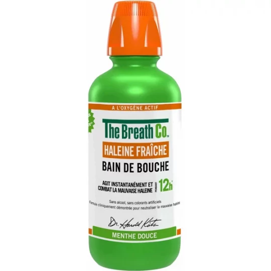 The Breath Co Bain de Bouche Menthe Douce 500 ml