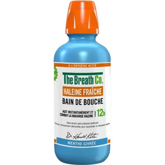 The Breath Co Bain de Bouche Menthe Givrée 500 ml