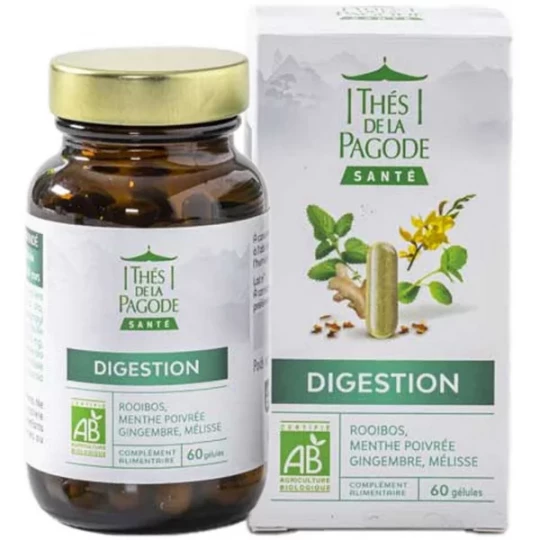 Thés de la Pagode Digestion Bio Gélules x 60