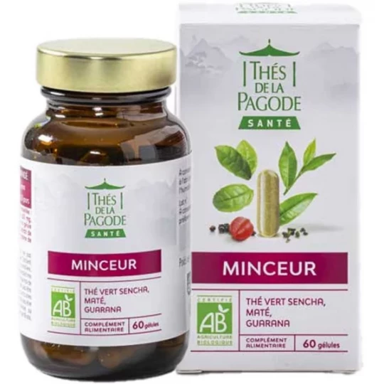 Thés de la Pagode Minceur Bio Gélules x 60