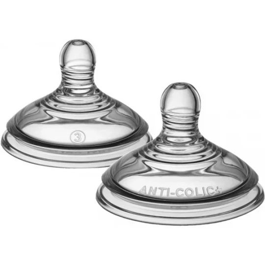Tommee Tippee Anti-Colique Avancé Tétines 6 Mois et + x 2