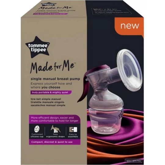 Tommee Tippee Made For Me Tire Lait Simple Manuel