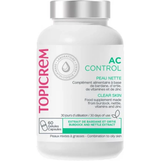 Topicrem AC Control Peau Nette Gélules x 60