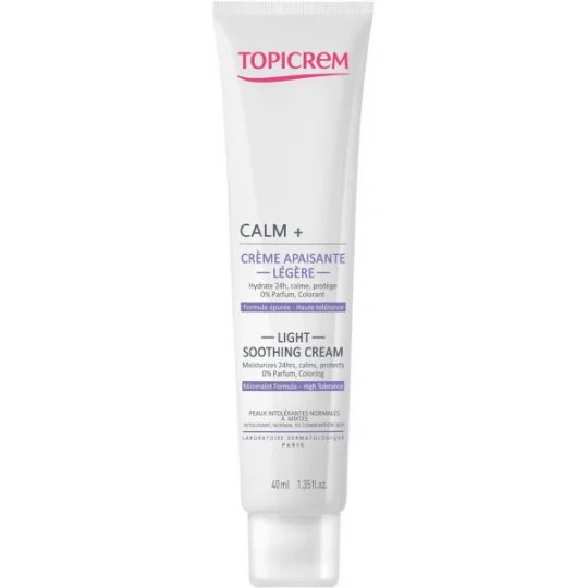 Topicrem CALM+ Crème Apaisante Légère 40 ml